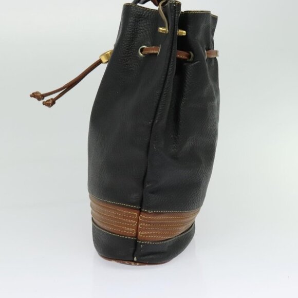 Authentic GUCCI Shoulder Bag Leather Black - Picture 11 of 16